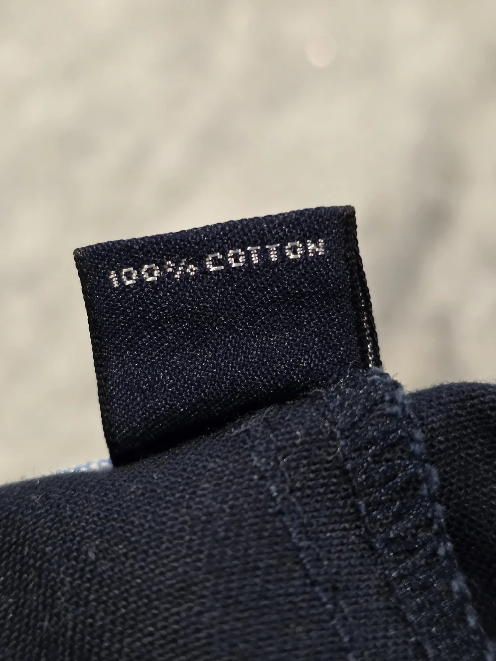 44x29 Men's Land's End Casual Pants Khaki Chino Dark Blue 100% Cotton